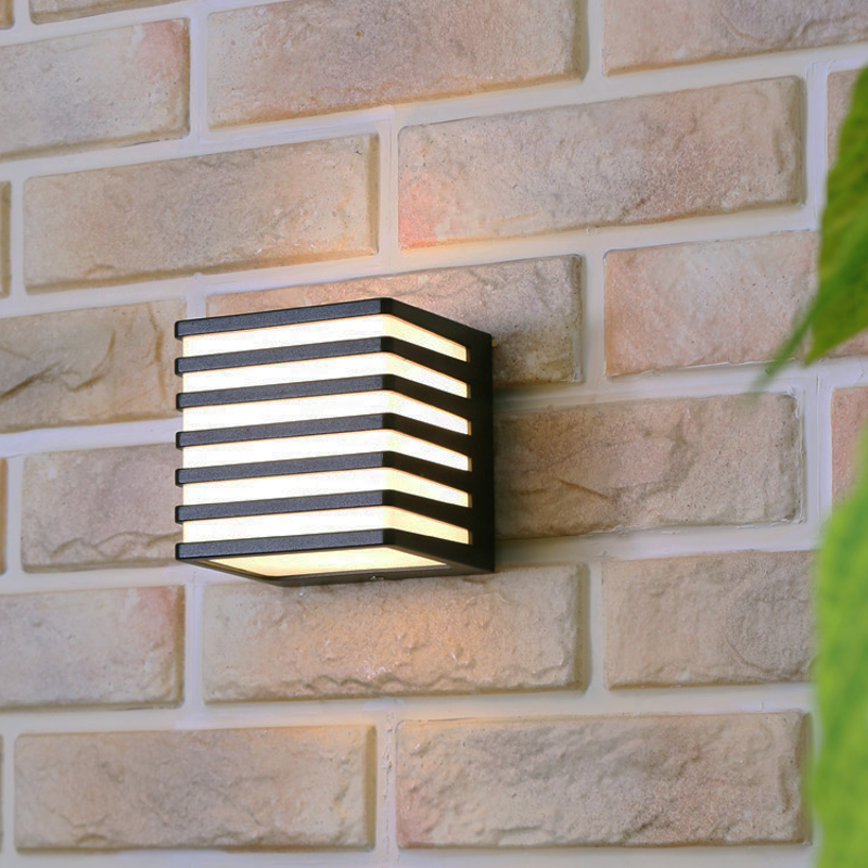 LED 밀리 사각 일체형 12W 실외벽등 실내벽등 방수 카페벽등 테라스벽등 정원벽등