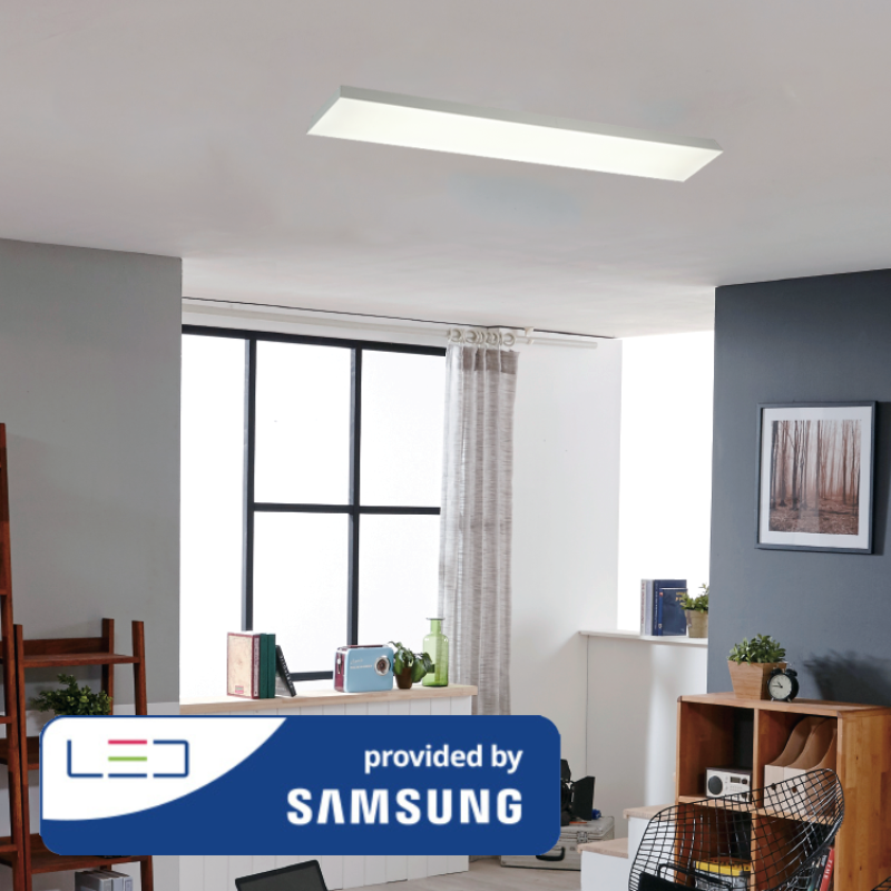 LED 에이스980 엣지 미드솔 32W 거실등/방등 슬림 일자등 인테리어거실등 - 국내제작